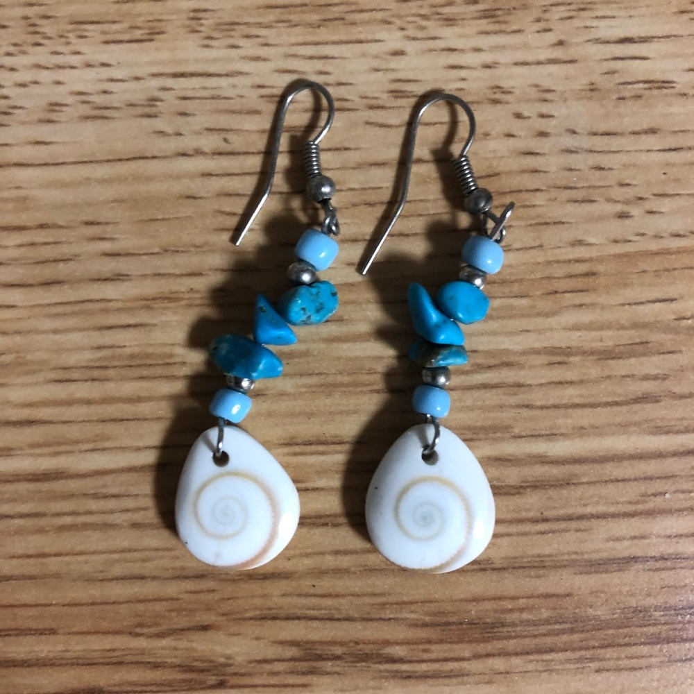 dangly earrings